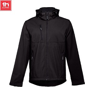 ZAGREB Softshell com capuz removível para homem 280 g/m2 ta...