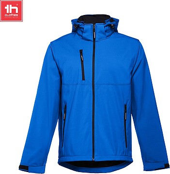 Softshell com capuz removível para homem 280 g/m2 ZAGREB