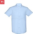 Camisa oxford de manga curta para homem 130 g/m2 LONDON