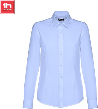 Camisa oxford de manga comprida para senhora 130 g/m2 TOKYO WOMEN