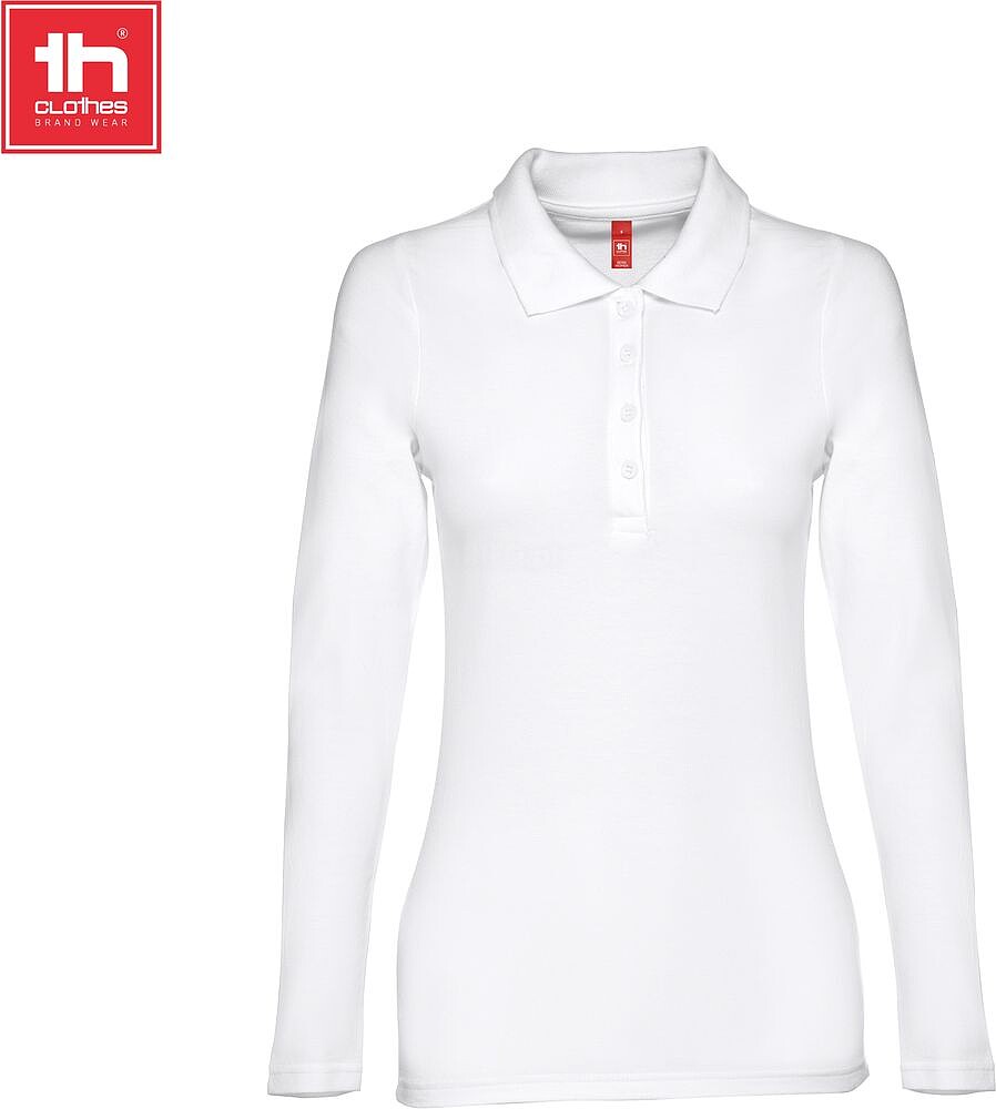 Polo de manga comprida para senhora 210 g/m2 BERN WOMEN