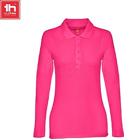 BERN WOMEN Polo de manga comprida para senhora 210 g/m2 tam:...