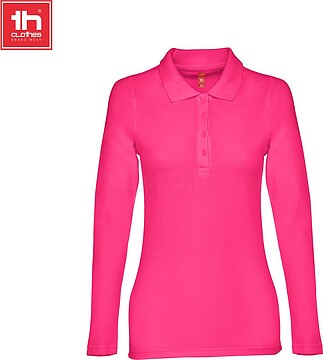 Polo de manga comprida para senhora 210 g/m2 BERN WOMEN