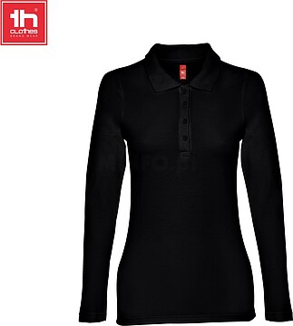 Polo de manga comprida para senhora 210 g/m2 BERN WOMEN