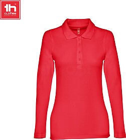 BERN WOMEN Polo de manga comprida para senhora 210 g/m2 tam:...