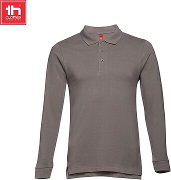 Polo de manga comprida para homem 210 g/m2 BERN