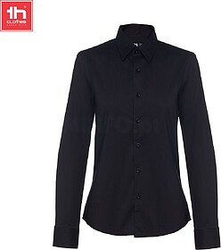 PARIS WOMEN Camisa popelina de manga comprida para senhora 1...