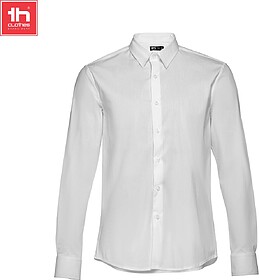 PARIS Camisa popelina de manga comprida para homem 115 g/m2 ...