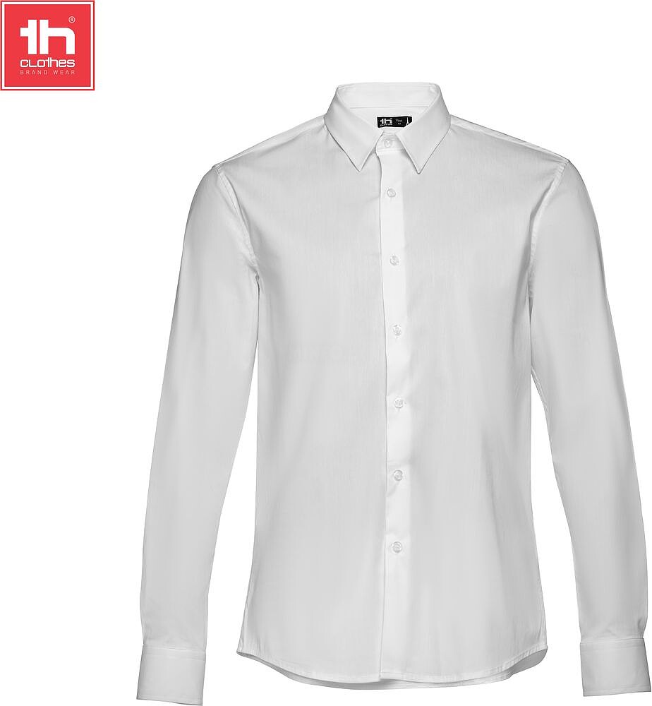 Camisa popelina de manga comprida para homem 115 g/m2 PARIS