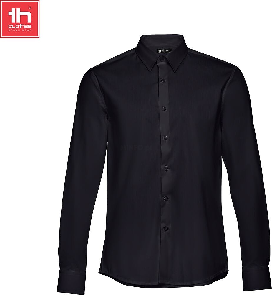 Camisa popelina de manga comprida para homem 115 g/m2 PARIS