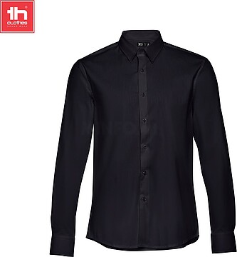 Camisa popelina de manga comprida para homem 115 g/m2 PARIS