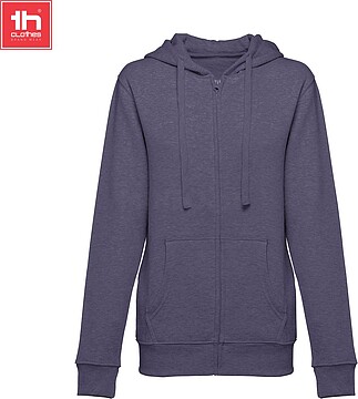 Sweatshirt com fecho e capuz para senhora 320 g/m2 AMSTERDAM WOMEN