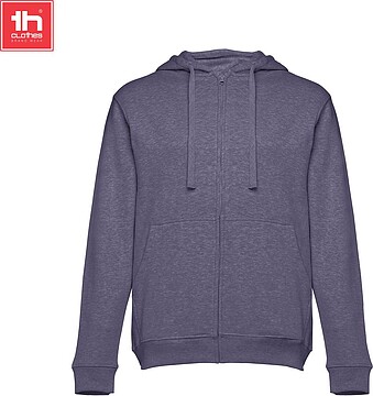 Sweatshirt com fecho e capuz para homem 320 g/m2 AMSTERDAM