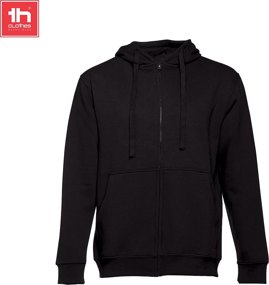 Sweatshirt com fecho e capuz para homem 320 g/m2 AMSTERDAM