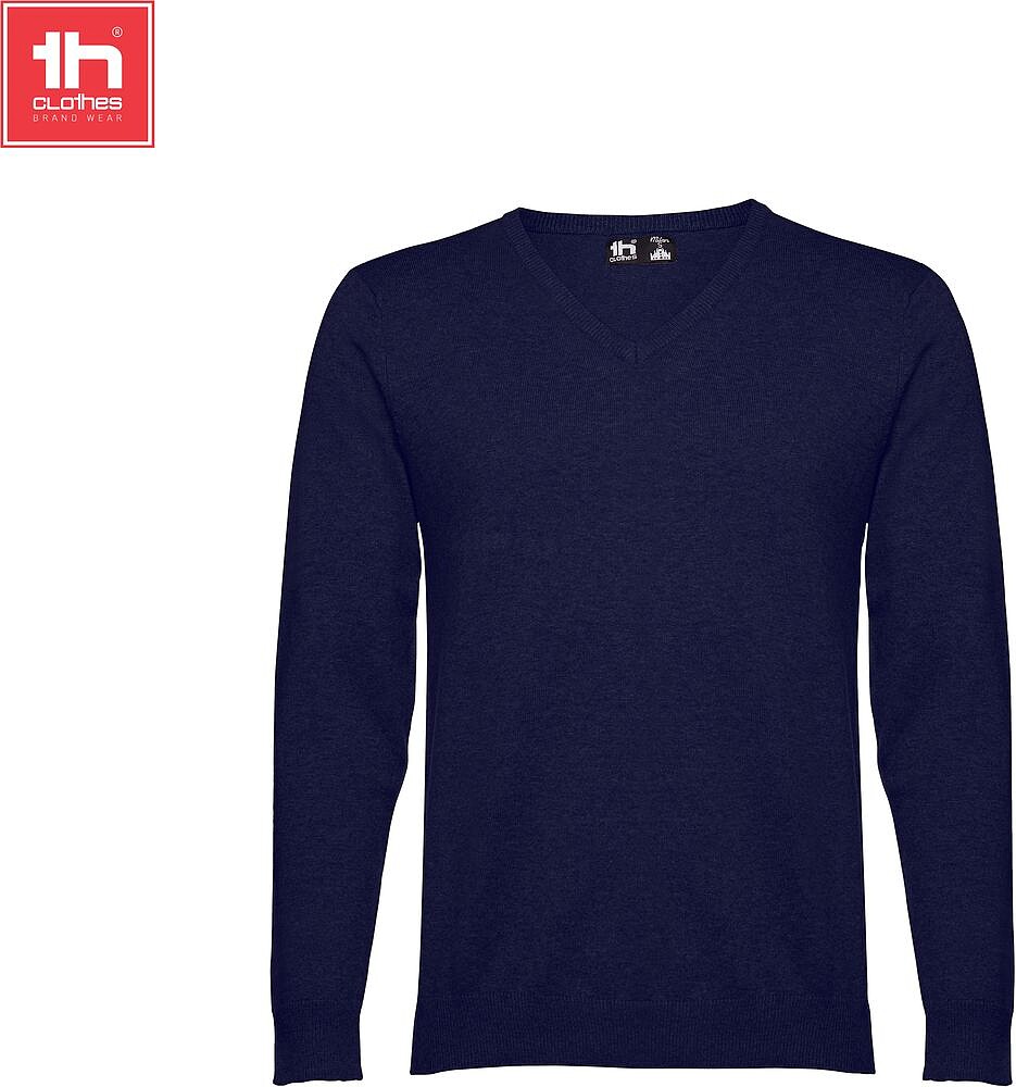 Pullover com decote em “V” para homem 220 g/m2 MILAN