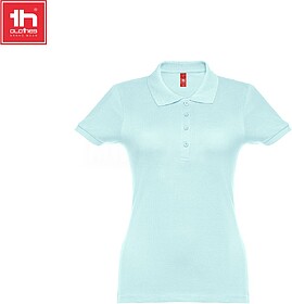 EVE Polo para senhora 195 g/m2 tam: M cor: Mentol - ThClothe...