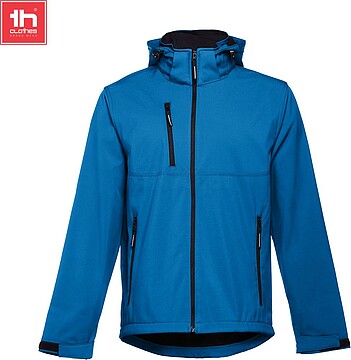 Softshell com capuz removível para homem 280 g/m2 ZAGREB