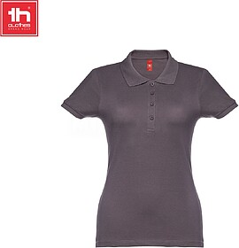 EVE Polo para senhora 195 g/m2 tam: S cor: Cinzento - ThClot...