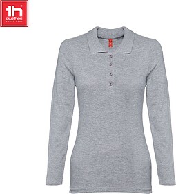 BERN WOMEN Polo de manga comprida para senhora 210 g/m2 tam:...