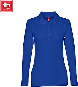 BERN WOMEN Polo de manga comprida para senhora 210 g/m2 tam:...