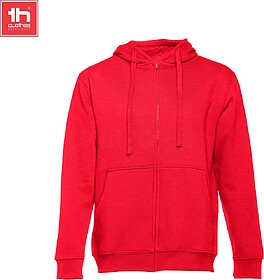AMSTERDAM Sweatshirt com fecho e capuz para homem 320 g/m2 t...