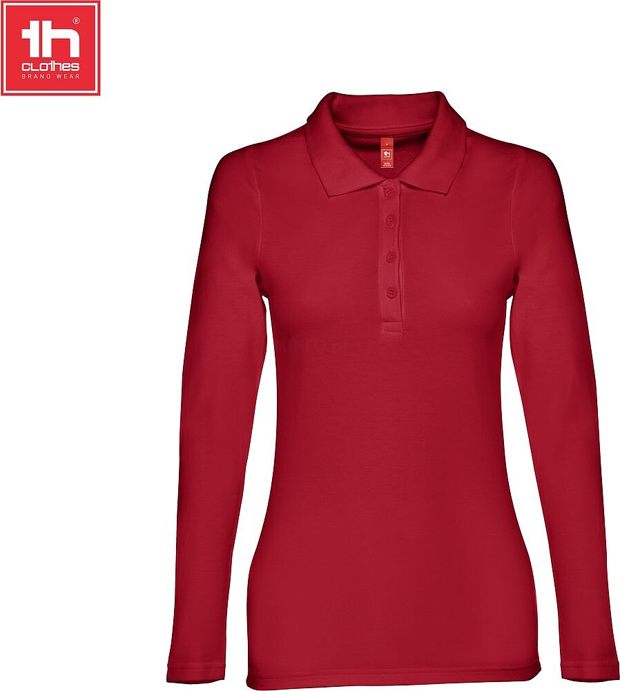 Polo de manga comprida para senhora 210 g/m2 BERN WOMEN
