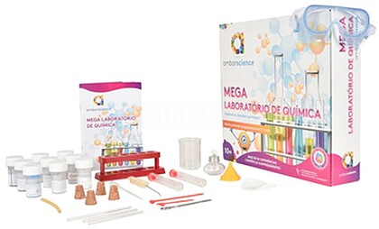 Kit Mega Laboratório de Química Ambarsciense Kit Mega Laboratório de Química Ambarsciense