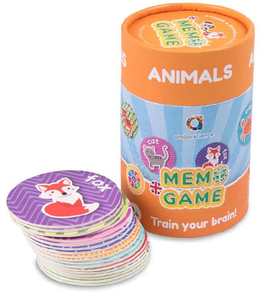 Jogo de Memória Animais Ambarsciense Jogo de Memória Animais Ambarsciense