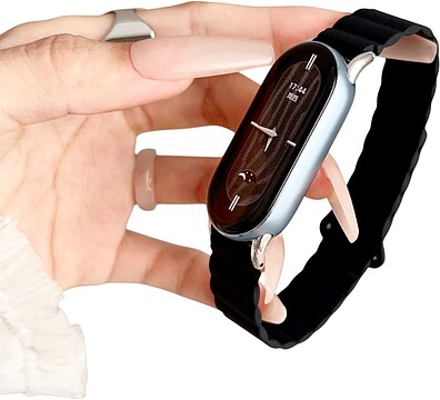 Bracelete Relógio Inmove Magnética Xiaomi Band 8/9 Gray/Black IMAMOB0032