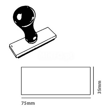 5721045 : Pack Base Zinco Carimbo 75x35mm (16) + Cabo Plastico Pack 5 unidades