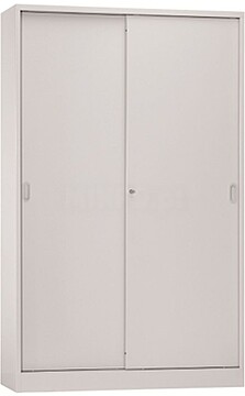 APC020702 : Armario Portas de Correr, 2 Portas em Chapa, 4 Prateleiras, 1200X420X1950mmVenda Multiplos: 1 unid.