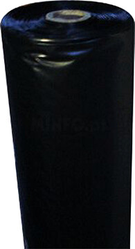 6701067 : Manga Plastica Bobine Dobrada 2,5mtsx50mts +/- 2500m2/70kg Opaco Preto
