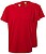 T-Shirt Criança Algodão 155g Vermelho Tamanho 12/14 Pack 2un T-Shirt Criança Algodão 155g Vermelho Tamanho 12/14 Pack 2un - imagem 1