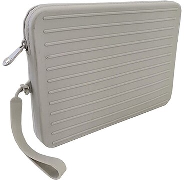Bolsa Silicone XL Up North com Fecho Cinza Apli Bolsa Silicone XL Up North com Fecho Cinza Apli
