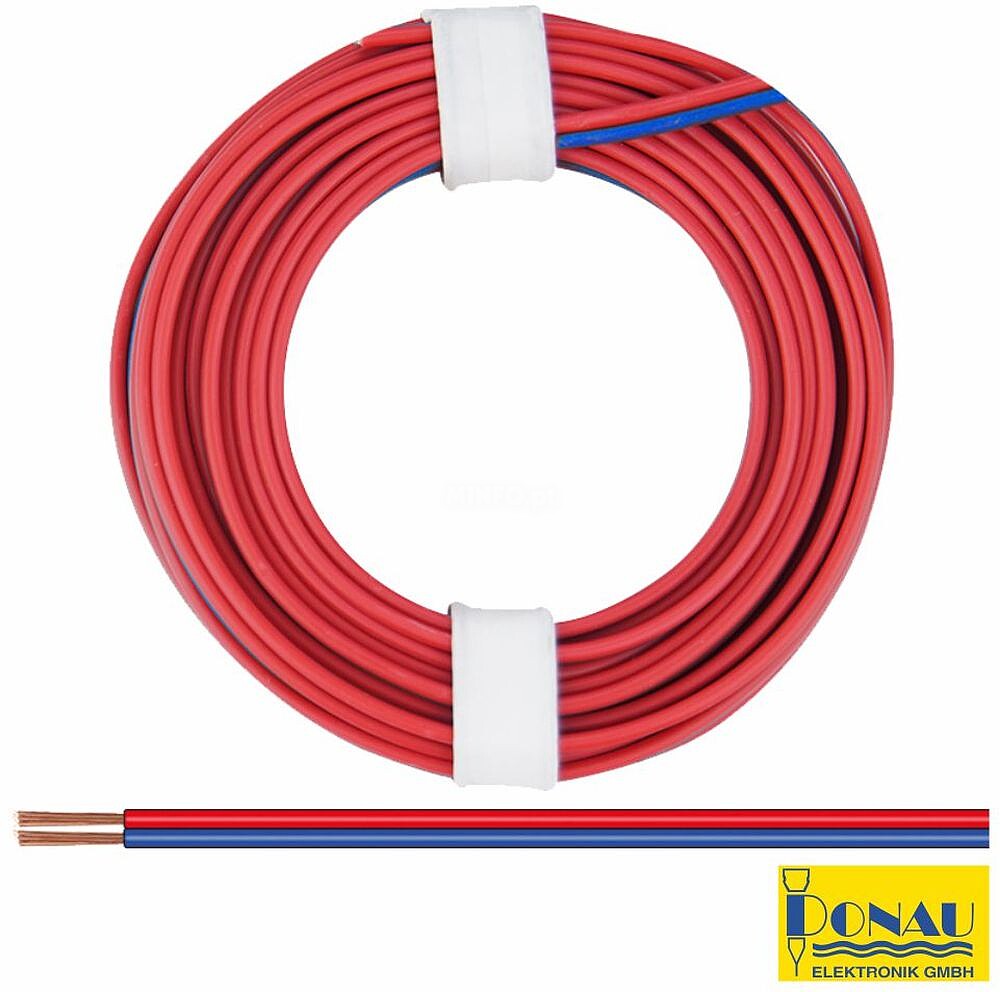 Cabo Eletronica 2 Condutores 2x0.14 5M Donau G-DN218-02