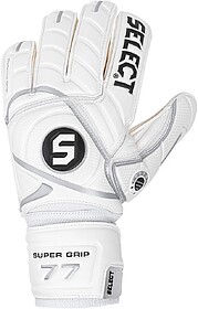 LUvas PORTEIRO SELECT 77 SUPER GRIP - Branco 10 1/2