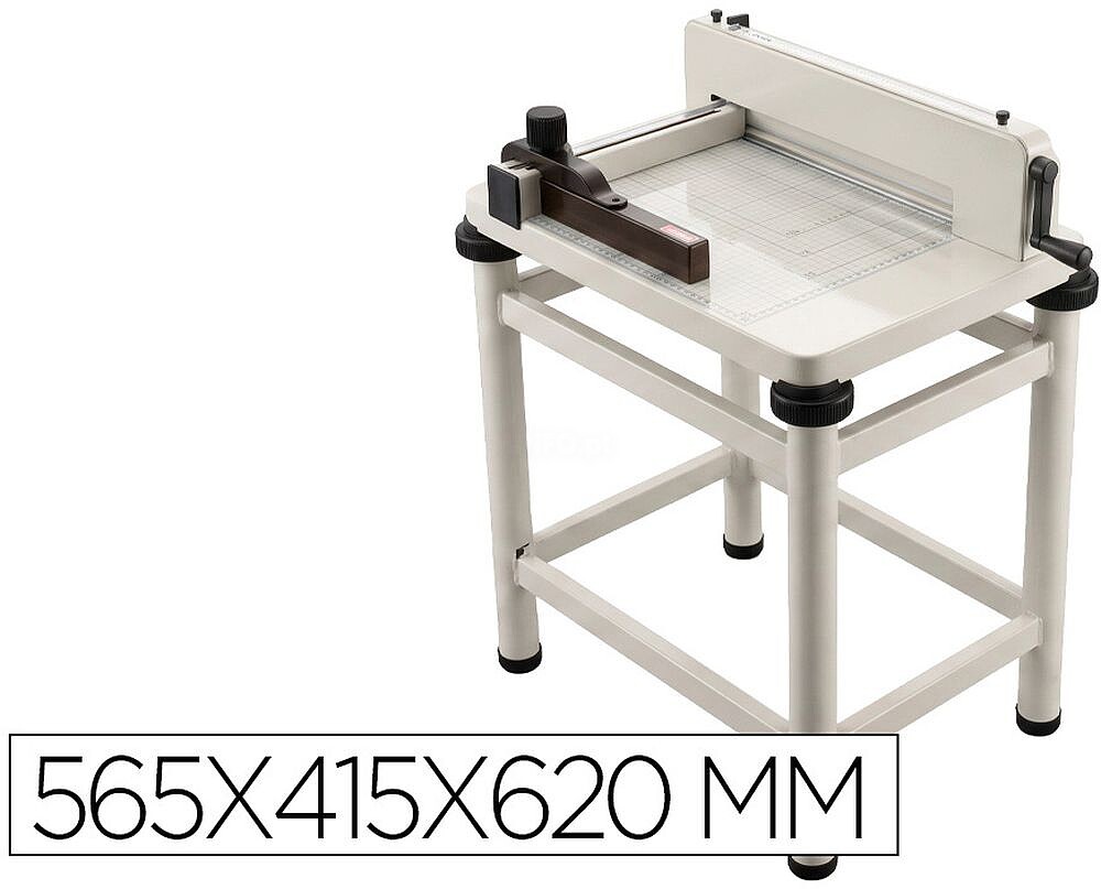 Mesa para guilhotina q-connect kf16916 manual profissional comprimento de corte 330 mm 565x415x620 mm KF19361