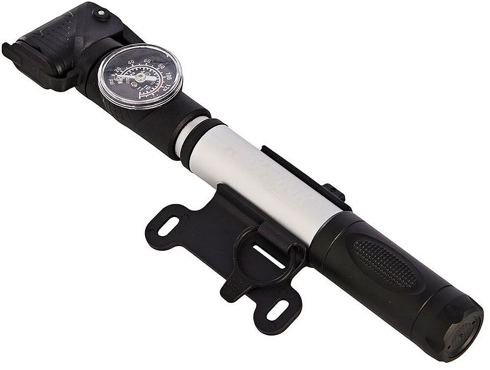 Mini Bomba de AR para Bicicleta com Manômetro G-08047