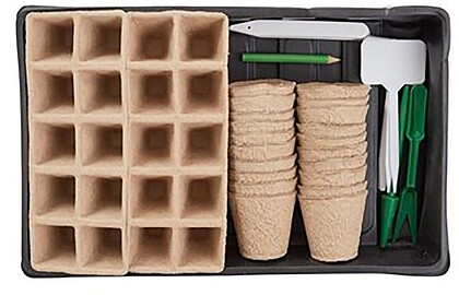 CONJUNTO PARA PLANTAR PLANTAS DE JARDIM 47 PEÇAS