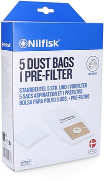 EMBALAGEM SACOS P/ASP NEO NILFISK - 78602600 : EMBALAGEM DE SACOS PARA ASPIRADOR NEO NILFISK