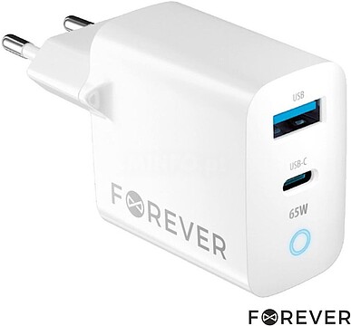 TC-06-65AC : Alimentador Comutado 1xUSB-C/1xUSB-A PD/QC 65W GaN FOREVER