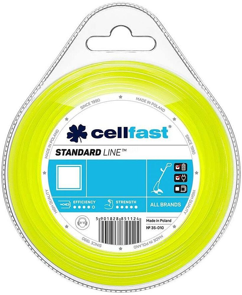 Distribuidor de Hilo para Desbroçadora Estandar - Quadrada 2,4mm 15m G-70055