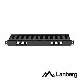 Painel Gestão De Cabos 19” 1U Preto LANBERG AK-1703-B