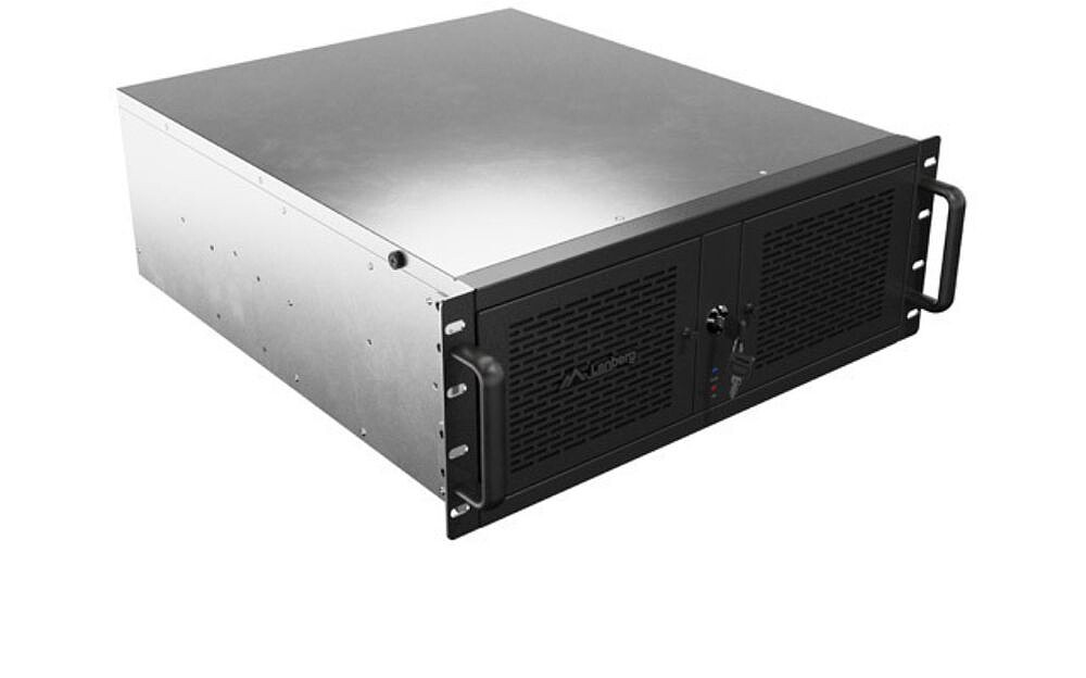Caixa Servidor Lanberg ATX para Rack 19’ 4U 520/12 2XUSB 3.0, 5XVENTILADORES SC01-5204-12B