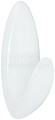 Gancho Grande para Toalhas - Resistente à Água - 1 Tira Adhesiva - Suporta até 2,2kg - Cor Branca CO7100149661