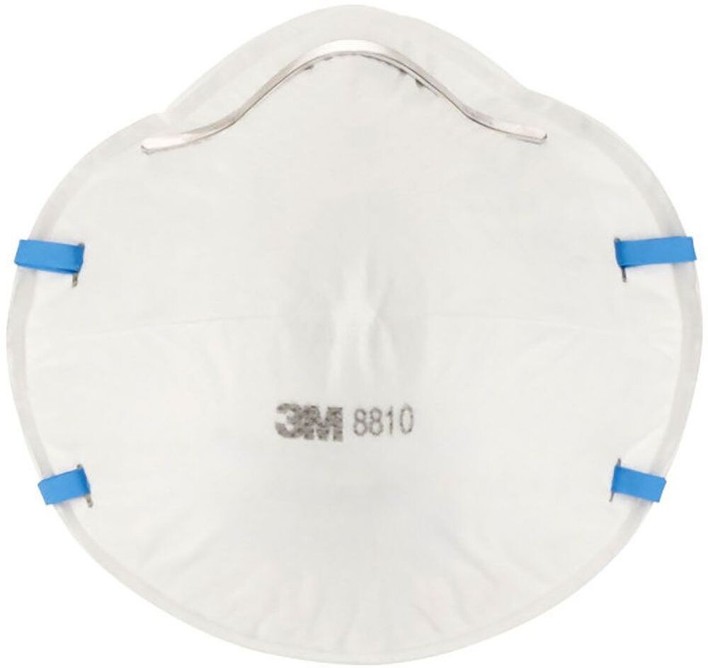 3M Pack de 3 Máscaras para Partículas FFP2 - Descartáveis - Sem Válvula - para Níveis Médios de Partículas - Cor Branca 3M7100329312