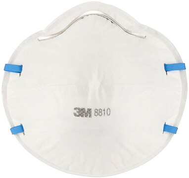 3M Pack de 3 Máscaras para Partículas FFP2 - Descartáveis - Sem Válvula - para Níveis Médios de Partículas - Cor Branca 3M7100329312