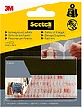 Pacote Scotch Extreme de 2 Fechos Adesivos Reposicionáveis - 25x75mm - Cor Transparente
