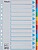 Separador de cartão 200 gr 12 divisórias. A4 - multicolor - venda em múltiplos de 10 unidades 100194 - imagem 1