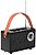 Rádio FM Recarregável com Bluetooth CR 1902 Preta, 16 x 7 x 10,5 cm 51106 - imagem 1